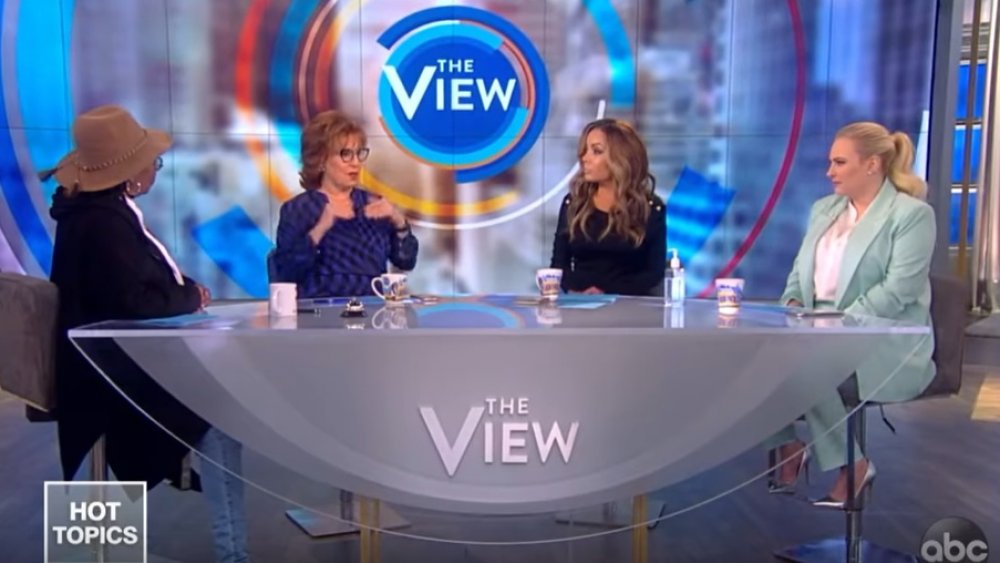 Whoopi Goldberg, Joy Behar, Sunny Hostin, Meghan McCain