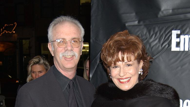 Steve Janowitz and Joy Behar at an event.