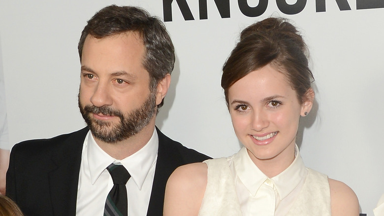 Judd and Maude Apatow red carpet