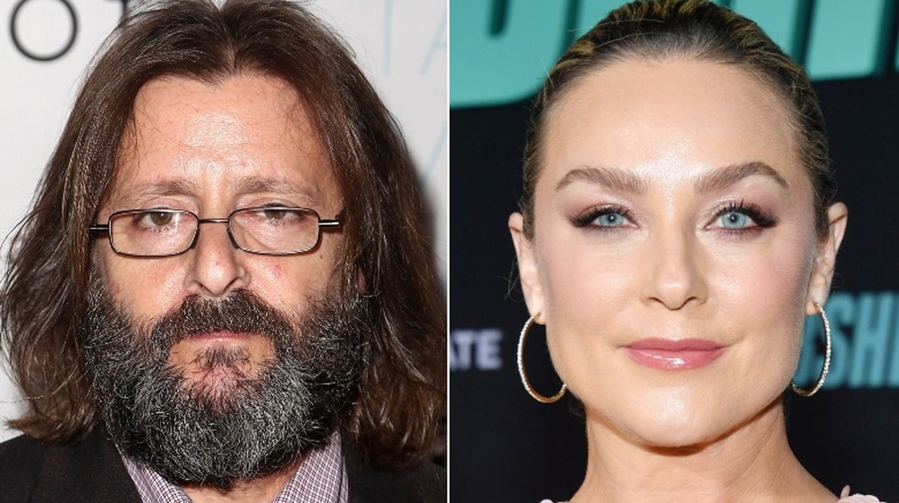 Judd Nelson staring, Elisabeth Rohm staring