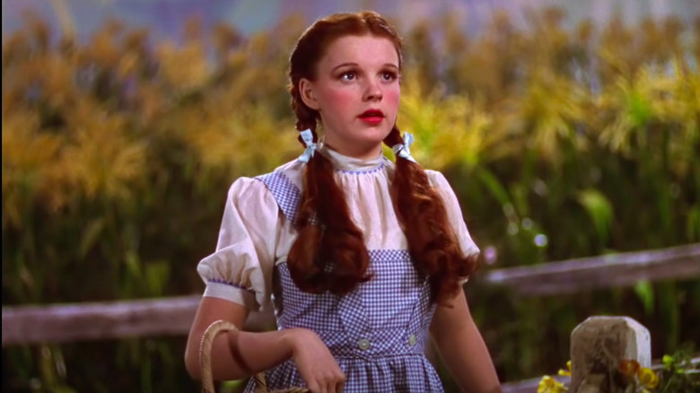 Judy Garland as Dorothy in Wizard of Oz