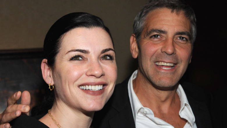 Julianna Margulies and George Clooney at event 