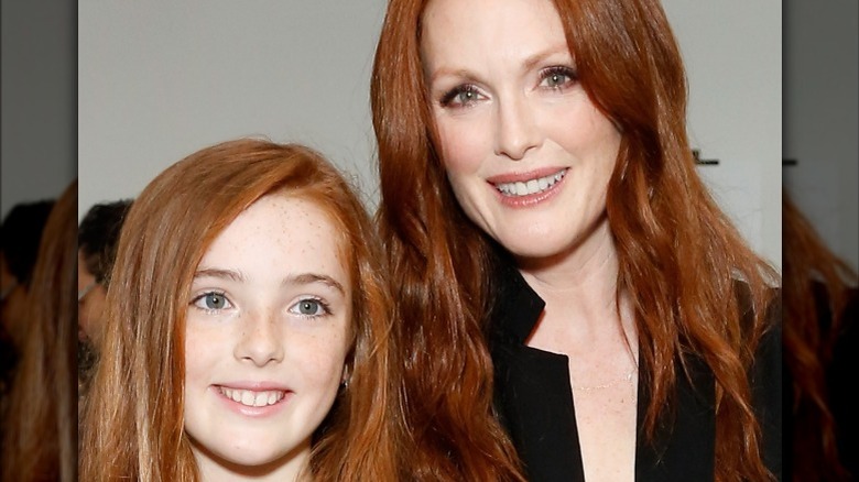 Julianne Moore with Liv Freundlich