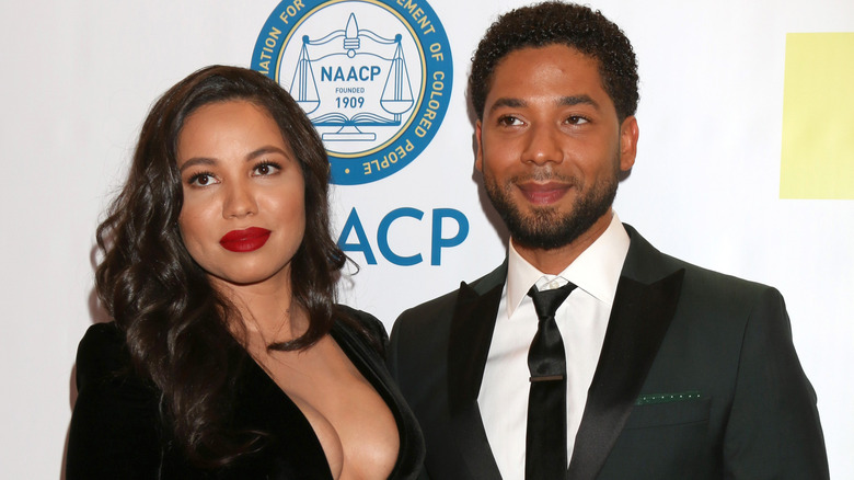 Jurnee Smollett and Jussie Smollett at the 48th NAACP Image Awards