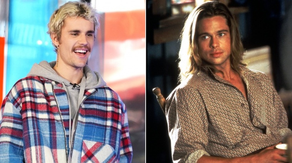 Justin Bieber, Brad Pitt