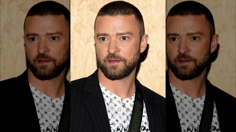 Justin Timberlake posing