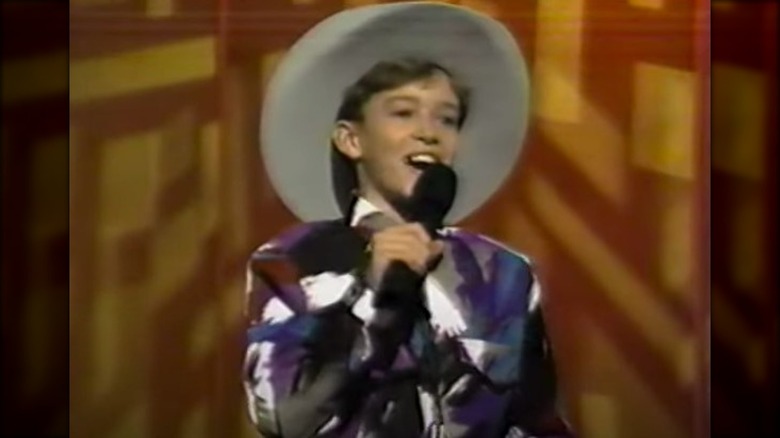 Justin Timberlake performing on "Star Search"