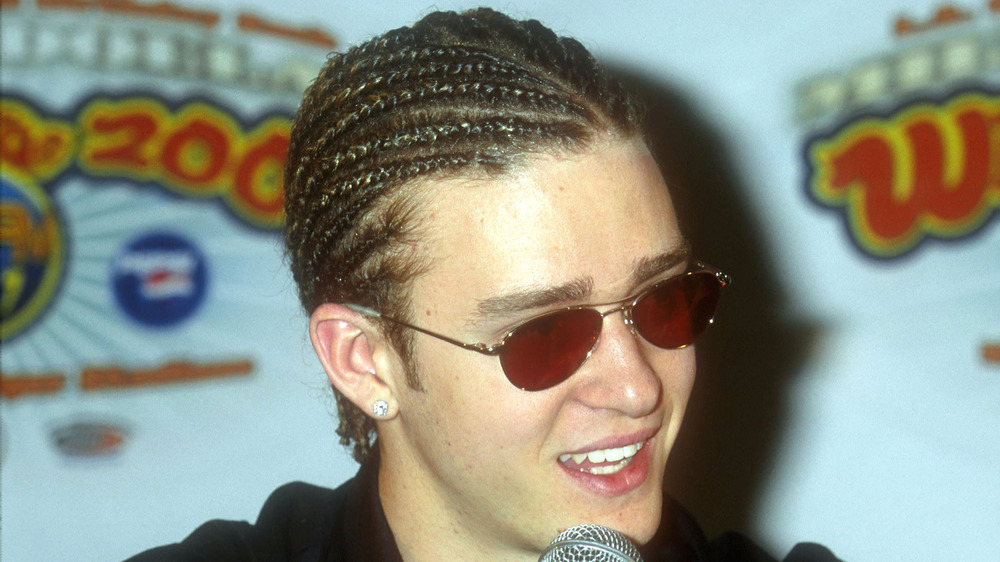 Justin Timberlake cornrows