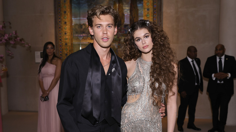 Austin Butler and Kaia Gerber at Met Gala 2022