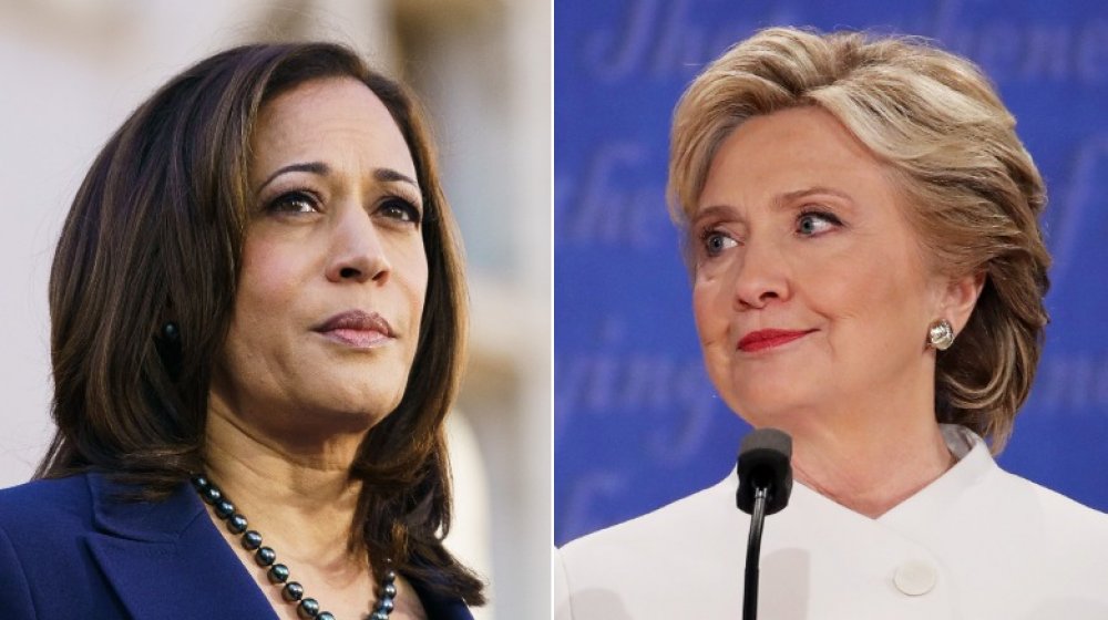 Kamala Harris, Hillary Clinton