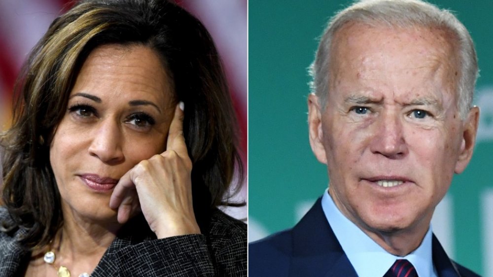 Kamala Harris and Joe Biden