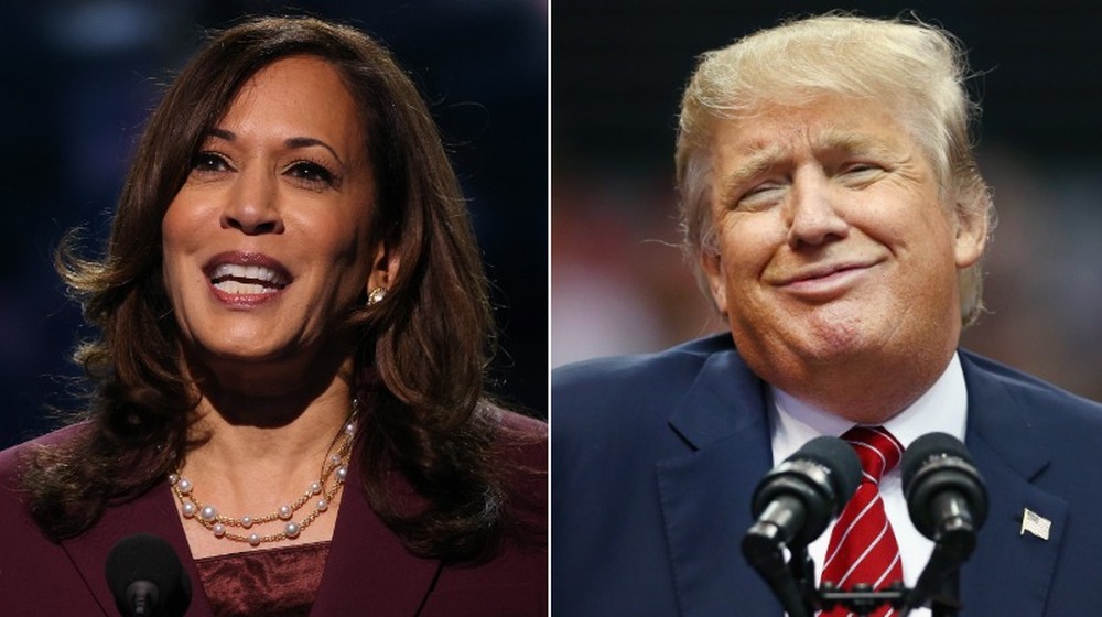 Kamala Harris, Donald Trump