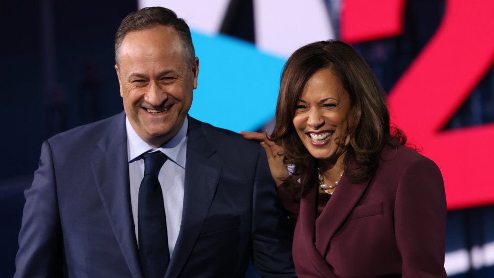 Douglas Emhoff and Kamala Harris