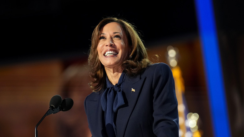 Kamala Harris smiling