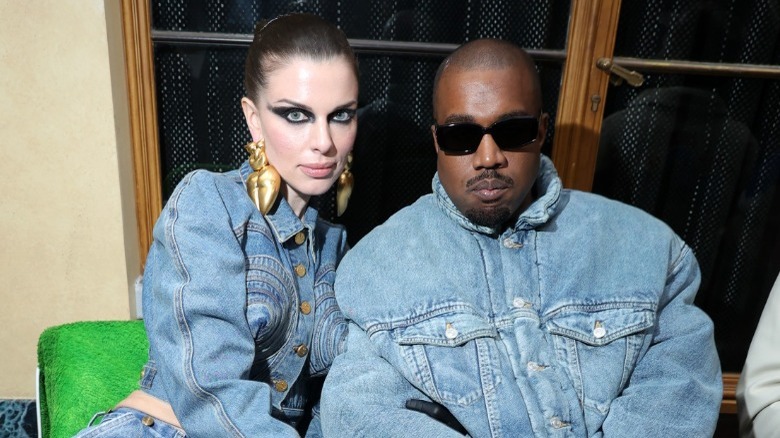 Julia Fox and Kanye West