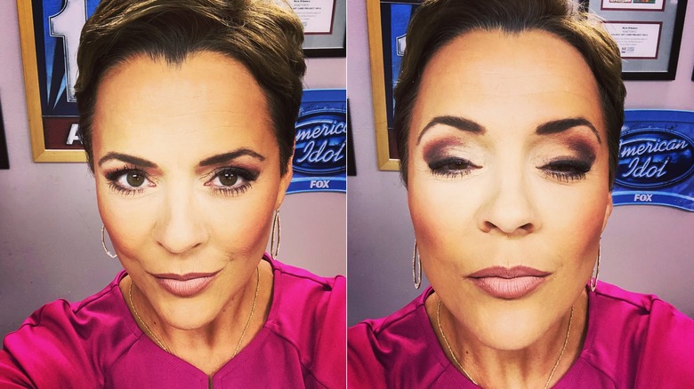 Kari Lake posts selfies of makeup fail