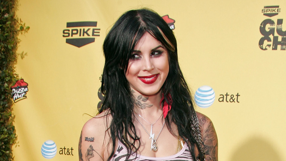 Kat Von D smiling in 2007