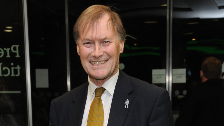 David Amess attending the Paddy Power Political Book Awards