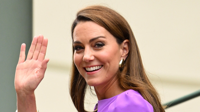 Kate Middleton purple dress