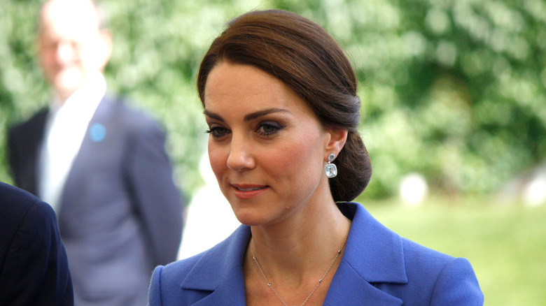 Kate Middleton blue blazer