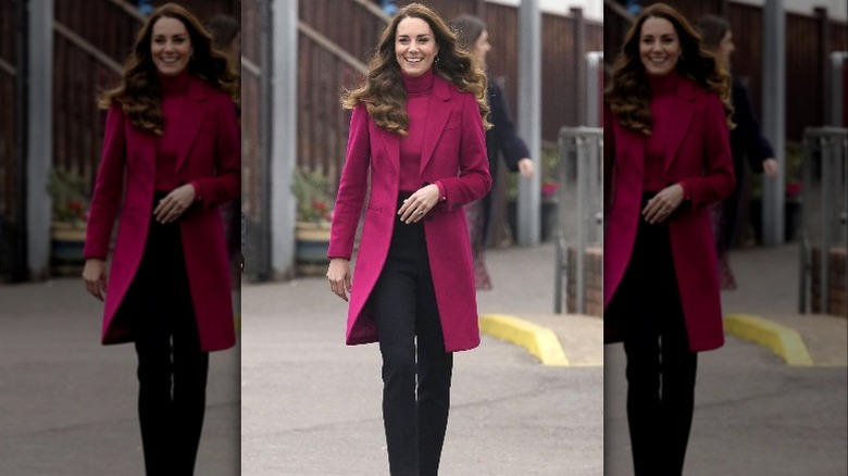 Kate Middleton walking