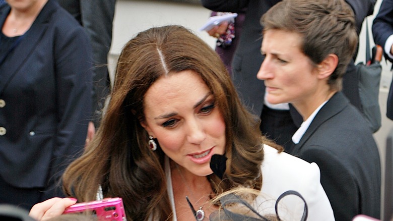 Kate Middleton at an event 