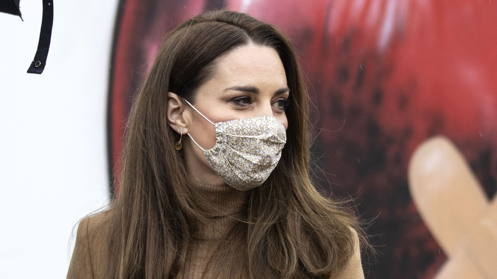 Duchess of Cambridge in a mask