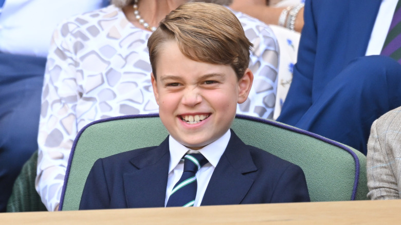 Prince George smiling