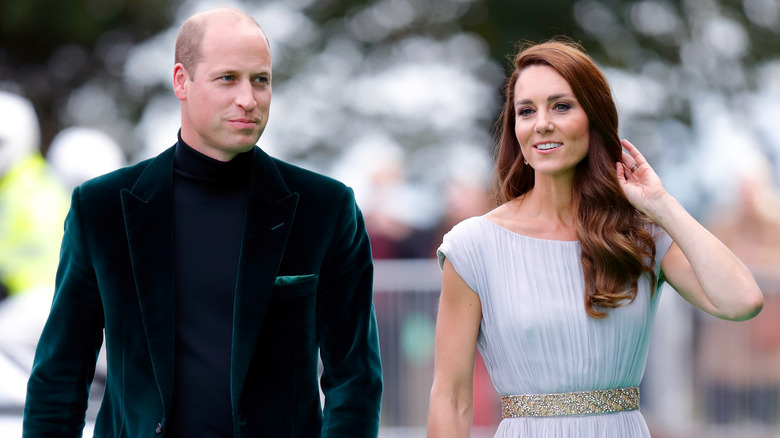 Prince William and Kate Middleton at the Earthshot Prize Ceremony