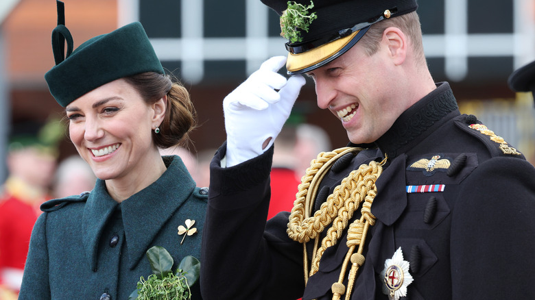 Kate Middleton and Prince William on St. Patrick's