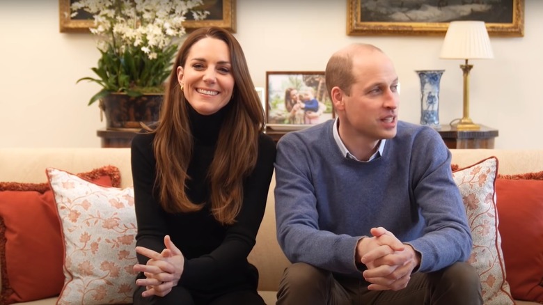 Kate Middleton with super-long hair