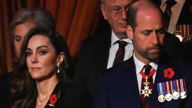 Kate Middleton and Prince William attend the Festival of Remembrance in London, England (2024)