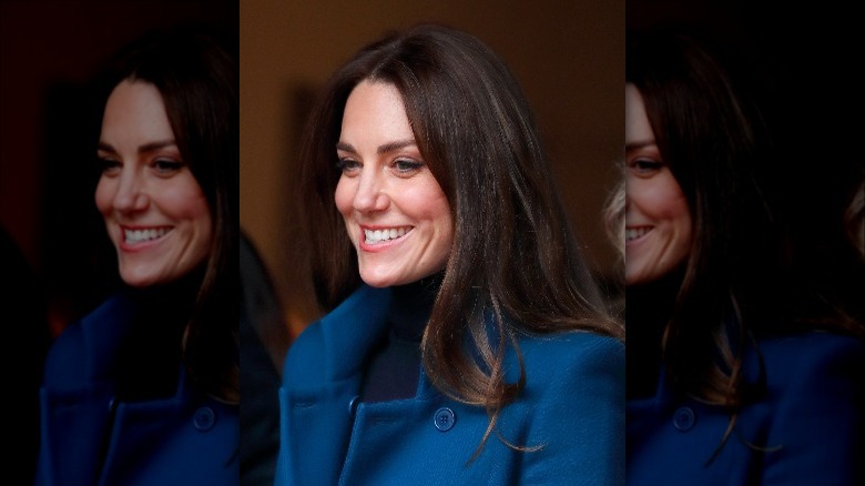 Kate Middleton's new dark brown hair color