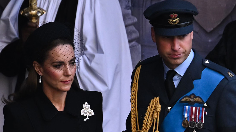 Prince William and Princess Catherine at an event  