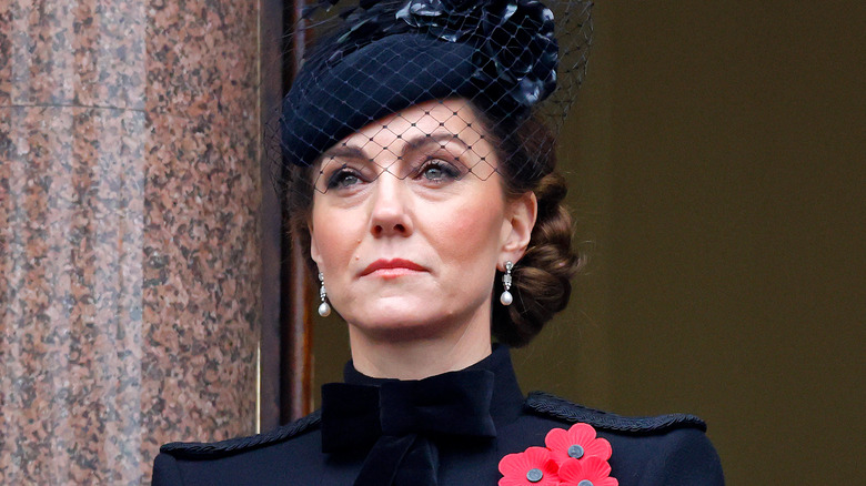 Catherine, Princess of Wales, attends the Service of Remembrance at the Cenotaph (2024)