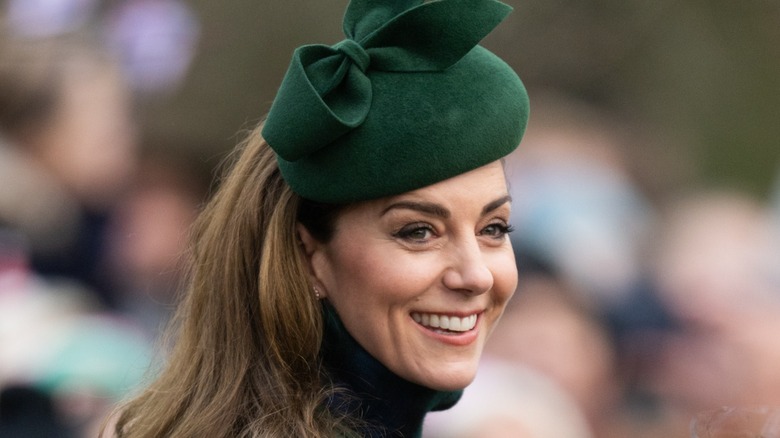 Kate Middleton attends the Christmas Morning Service in Sandringham, Norfolk (2024)