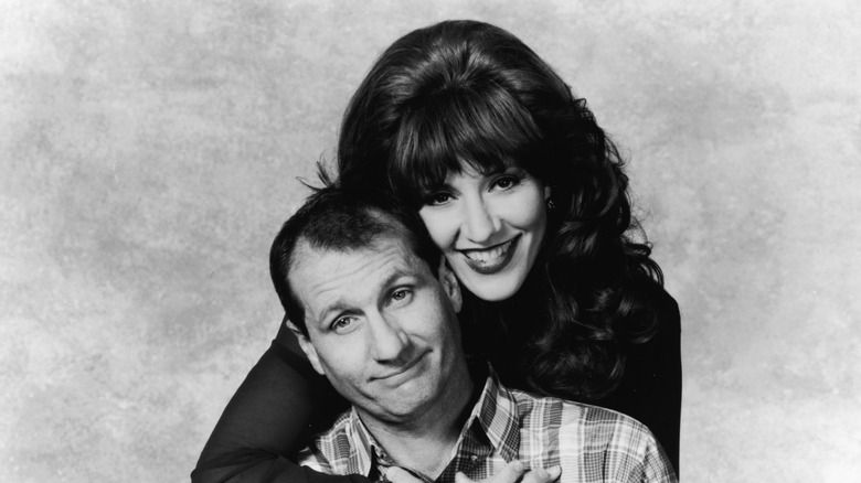 Katey Sagal and Ed O'Neill on Married With Children.