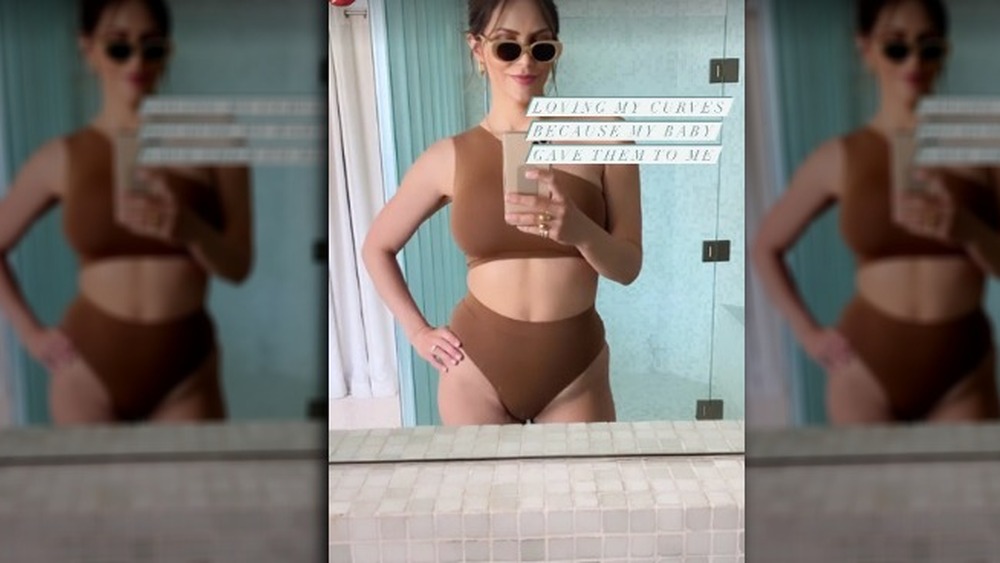 Katharine McPhee poses in a bikini