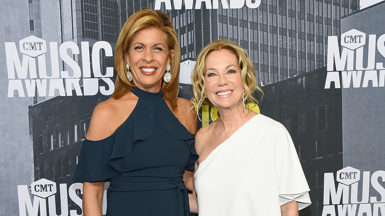 Hoda Kotb and Kathie Lee Gifford attending the 2017 CMT Music Awards