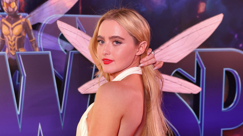 Kathryn Newton posing