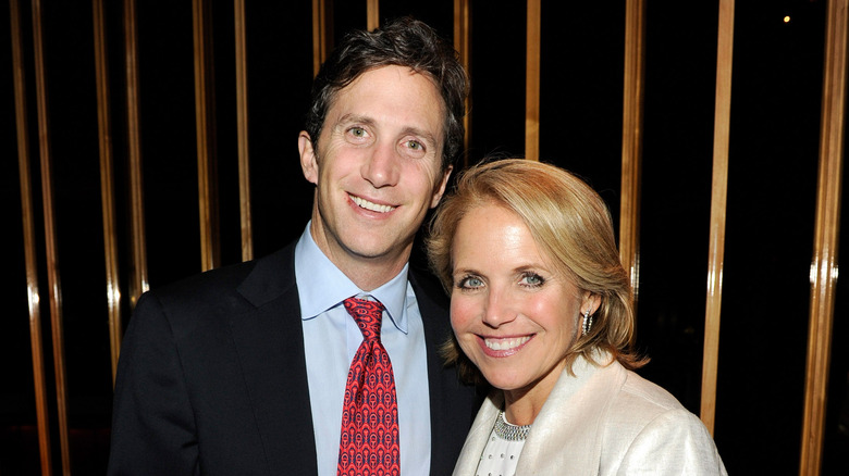 Brooks Perlin Katie Couric smiling