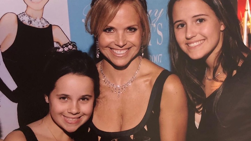 Carrie Monahan, Katie Couric, and Ellie Monahan