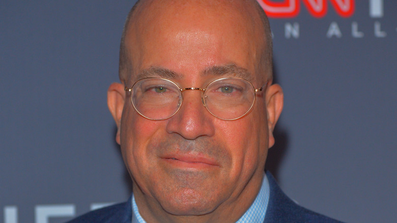 Jeff Zucker smiles on the red carpet