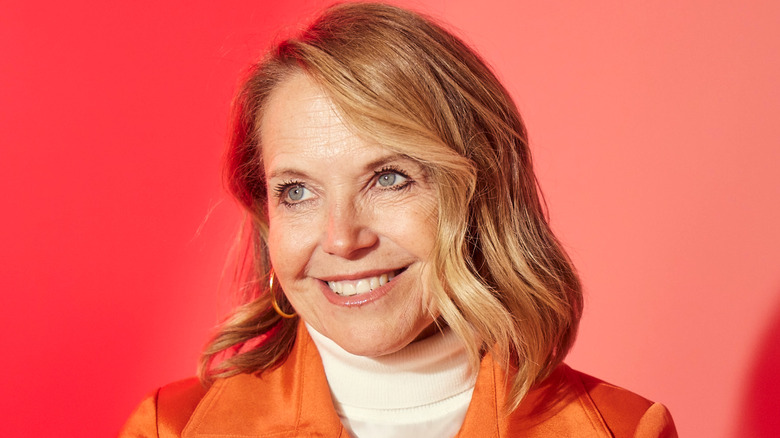 Katie Couric smiling