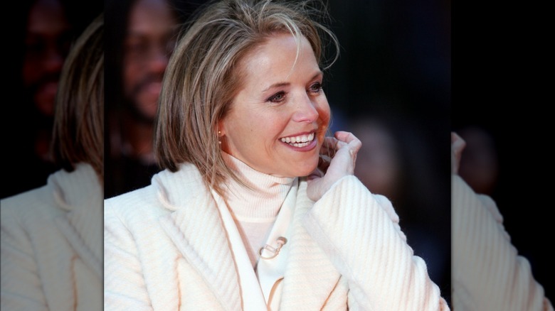 Katie Couric smiling