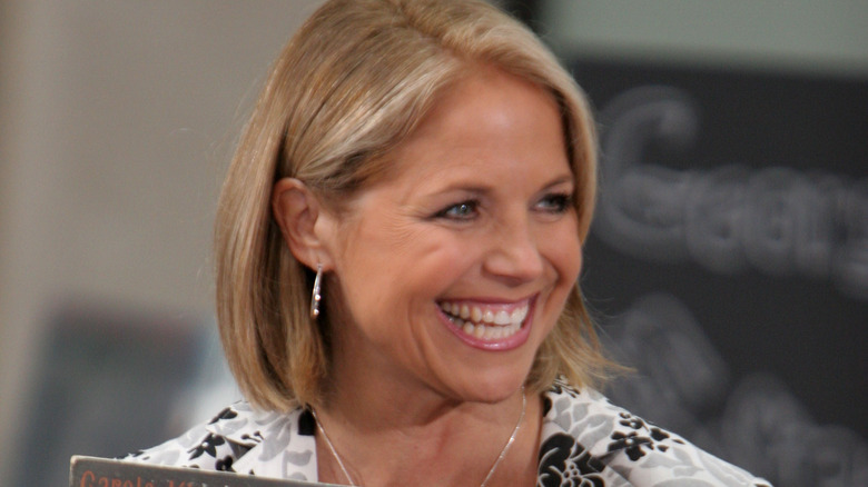 Katie Couric smiling