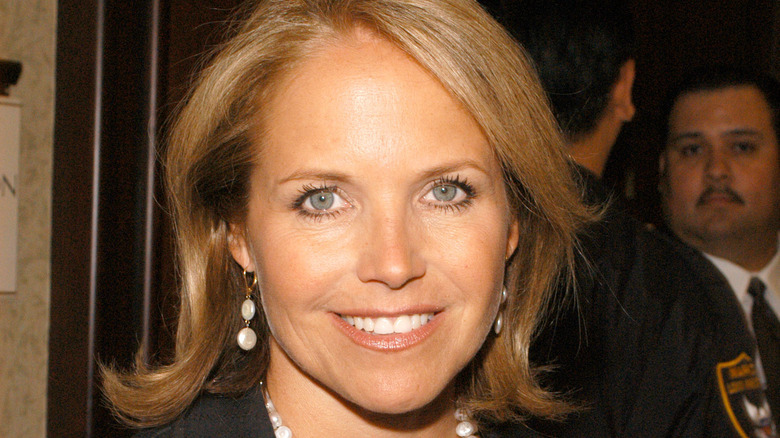 Katie Couric smiling