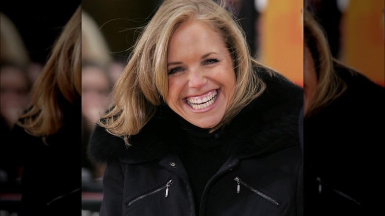 Katie Couric smiling