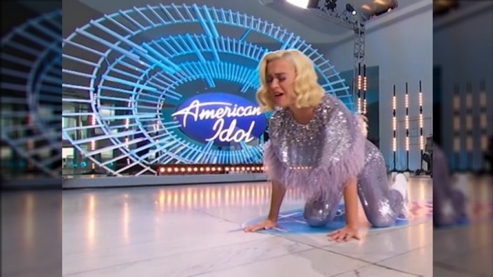 Katy Perry Collapses On American Idol Set