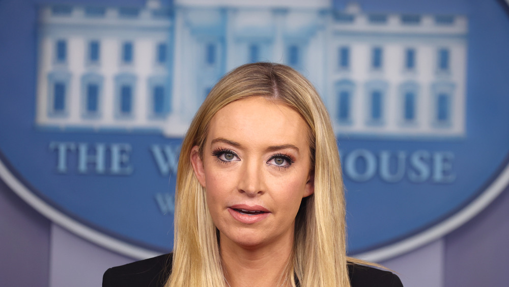 Kayleigh McEnany speaks white house